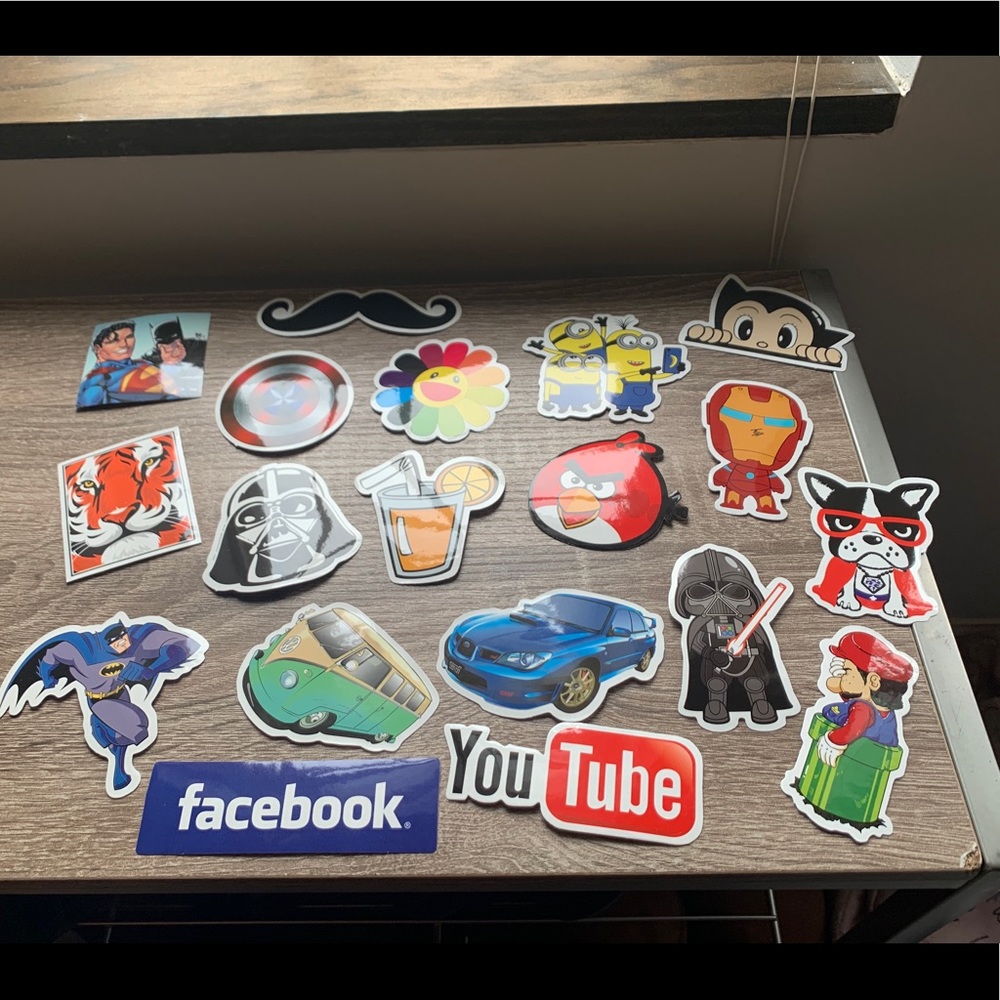 52 stickers - read description for details